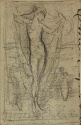 
                    Sketch of 'Harmony in Blue and Gold: The Little Blue Girl', 1900, The Hunterian