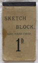 Front cover, sketchbook, The Hunterian, University of Glasgow