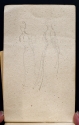 
                    Two women standing, sketchbook (p. 71), The Hunterian