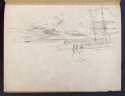 Ships in the harbour, sketchbook (p. 29), The Hunterian