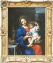 View a larger version of this image P. Mignard, La Vierge à la grappe, Louvre