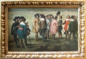 School of Velázquez, La Réunion des cavaliers, Musée du Louvre