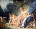 F. Boucher, Diane au bain, Musée du Louvre