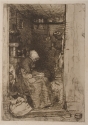 
                La Vieille aux Loques, etching,  The Hunterian