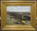 The Last of Old Westminster, framed