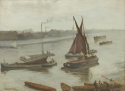 Grey and Silver: Old Battersea Reach, Art Institute of Chicago
