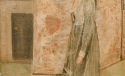 
                Arrangement in Flesh Colour and Grey: The Chinese Screen, detail, Private Collection