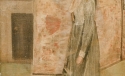 
                    Arrangement in Flesh Colour and Grey: The Chinese Screen, detail, Private Collection