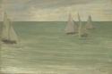 'Green and Grey. The Oyster Smacks – Evening', Art Institute of Chicago