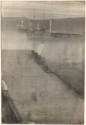 Sketch for 'Nocturne in Blue and Gold: Valparaiso Bay, photograph, n.d.
