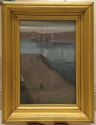 Sketch for 'Nocturne in Blue and Gold: Valparaiso Bay, frame