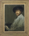 
                    Arrangement in Grey: Portrait of the Painter, framed