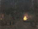 W. Greaves, Fireworks, Cremorne Gardens, The Hunterian, GLAHA 43537