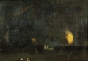 Nocturne: Black and Gold - The Fire Wheel, Tate