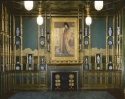 
                    The Peacock Room with 'La Princesse du pays de la porcelaine', Freer Gallery of
Art