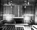 The Peacock Room during restoration, 1947, Freer Gallery of Art