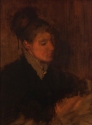 Portrait Sketch of a Lady, Freer Gallery of Art