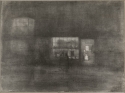
                Nocturne: Black and Gold – Rag Shop, Chelsea, photograph, 1980