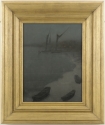 Nocturne: Grey and Silver – Chelsea Embankment, Winter, Freer Gallery of Art