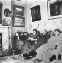 
                Mr and Mrs Jarvis and their daughter Olivia, photograph, ca 1898