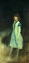 
                The Blue Girl: Portrait of Connie Gilchrist , The Hunterian