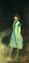 
                    The Blue Girl: Portrait of Connie Gilchrist, The Hunterian