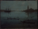 Nocturne in Blue and Silver: The Lagoon,Venice, Museum of Fine Arts, Boston