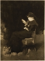 
                    Arrangement in Black: Girl Reading, Metropolitan Museum of Art