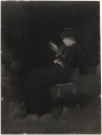 Arrangement in Black: Girl Reading, photograph, 1930s