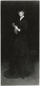 Arrangement in Black, No. 8: Portrait of Mrs Cassatt, photograph