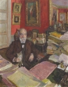 E. Vuillard, Théodore Duret, 1912, National Gallery of Art, DC