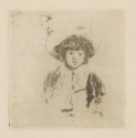 W. R. Sickert, Portrait of Stephen Manuel, etching, Freer Gallery of Art, FSC-GR-703