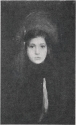 Portrait of a girl, press-cutting, n.d., Museum of American Art, Smithsonian Institution