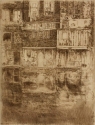 
                    The Square House, Amsterdam, etching and drypoint, The Hunterian, GLAHA 46641 