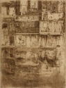 The Square House, Amsterdam, etching and drypoint, The Hunterian, GLAHA 46641 