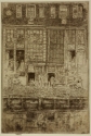 The Embroidered Curtain, etching & drypoint, The Hunterian, GLAHA 46999 (G451 2/10)