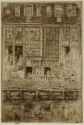 
                    The Embroidered Curtain, etching & drypoint, The Hunterian, GLAHA 46999 (G451 2/10)