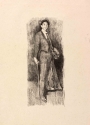 B. Whistler, Comte Robert de Montesquiou-Fezensac, lithograph, The Hunterian