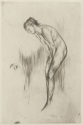 Tillie: A Model, etching, 1873, Freer Gallery of Art, 1898.347 (G113) 