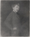 Self-Portrait, Fogg Art Museum, photograph, 1980