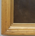 Harmony in Black: Portrait of Miss Ethel Philip, frame detail