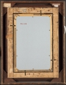 The Violinist, frame, verso