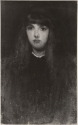 
                Girl in Black, photograph, 1910?