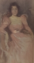 Rose et gris: Geneviève Mallarmé, private collection