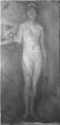 Study of the nude, infrared reflectogram