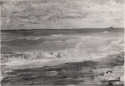 The Sea, Pourville, No. 1, photograph, 1980