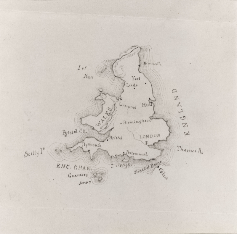 Map of England and Wales