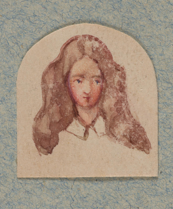 Head of a girl