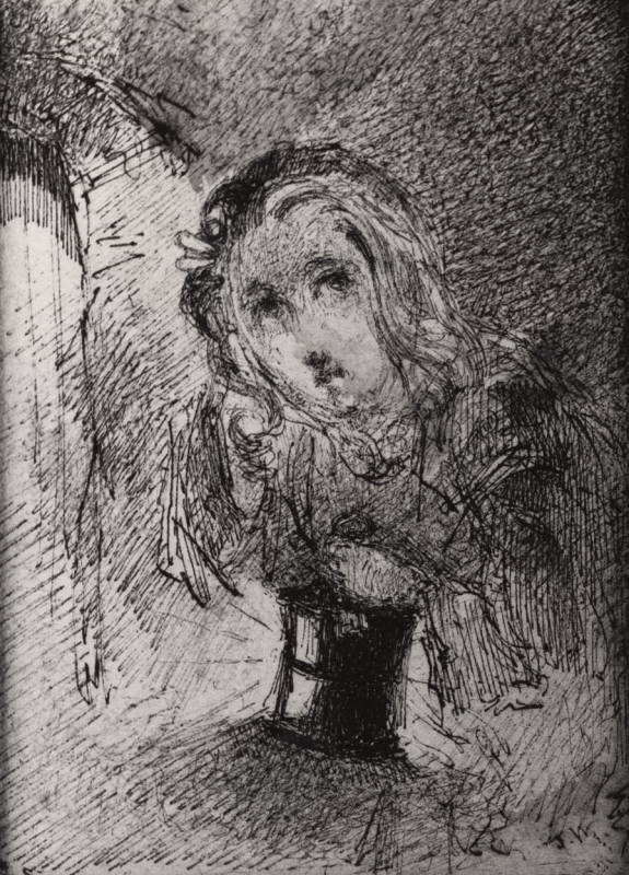 Lady with a lantern