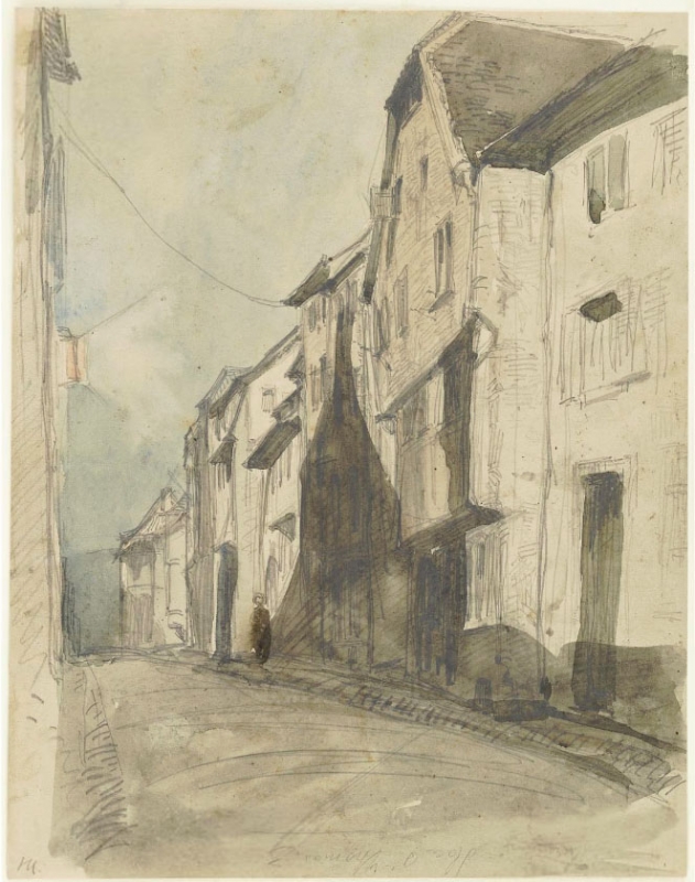 A street at Saverne